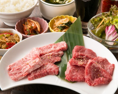 カルビ・ロースランチ